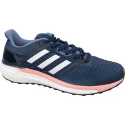 Adidas Supernova W BB6038 buty do biegania damskie granatowe 38. Pomarańczowe buty sportowe damskie Adidas, bez wzorów, z tkaniny, klasyczne, do biegania. W wyprzedaży za 349,99 zł.