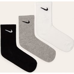 Nike - Skarpetki (3-pack). Czarne skarpetki damskie Nike, bez wzorów. Za 49,90 zł.