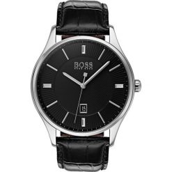 Hugo Boss - Zegarek 1513520. Czarne zegarki męskie HUGO BOSS, ze stali. W wyprzedaży za 799,90 zł.