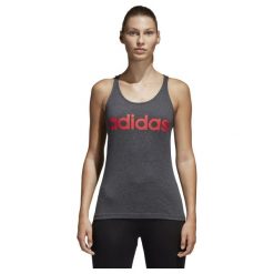 KOSZULKA ADIDAS SLIM TANK CE4118. Koszulki damskie Adidas, bez wzorów, bez kołnierzyka. Za 59,00 zł.