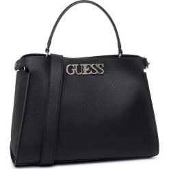 Torebka GUESS - Uptown Chic (VG) HWVG73 01050 BLA. Czarne torebki klasyczne damskie Guess, z aplikacjami, ze skóry ekologicznej, klasyczne, na ramię, duże, bez dodatków. W wyprzedaży za 489,00 zł.
