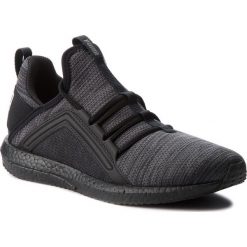 Buty PUMA - Mega Nrgy Heather Knit 191095 06 Iron Gate/Puma Black. Czarne buty fitness męskie Puma, z materiału. W wyprzedaży za 249,00 zł.