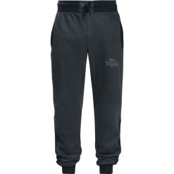 Lonsdale London Heckfield Spodnie dresowe ciemnoszary (Anthracite). Szare spodnie dresowe męskie marki Lonsdale London, z nadrukiem, z dresówki. Za 144,90 zł.