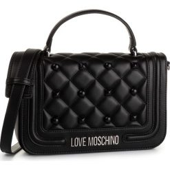 Torebka LOVE MOSCHINO - JC4061PP18LH0000 Nero. Czarne torebki klasyczne damskie Love Moschino, bez wzorów, ze skóry ekologicznej, klasyczne, na ramię, bez dodatków. Za 989,00 zł.