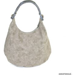 Shopper bag damskie: Torebka damska BRØDRENE Bergen Taupe