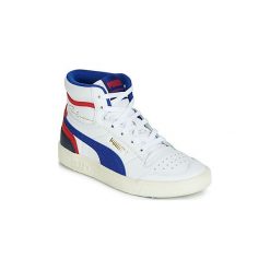 Buty Dziecko Puma RALPH SAMPSON MID JUNIOR. Białe trampki dziewczęce Puma, bez wzorów, bez zapięcia. Za 309,00 zł.