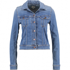 Lee SLIM RIDER Kurtka jeansowa ninety nine. Niebieskie bomberki damskie Lee, m, z bawełny. Za 399,00 zł.