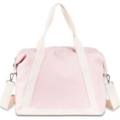 Torebka bonprix jasnoróżowo-biały. Białe buty sportowe damskie marki bonprix, sportowe, na ramię. Za 89,99 zł.