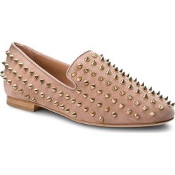 Lordsy TWINSET - Mocassino CA8TFJ Pale Pink 03025. Różowe mokasyny damskie marki Twinset, ze skóry. Za 1449,00 zł.