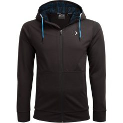 Bluza męska BLM607 - głęboka czerń - Outhorn. Bluzy męskie Outhorn, m, bez wzorów, z kapturem, bez rękawów, bez kaptura. W wyprzedaży za 99,99 zł.