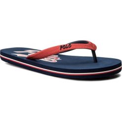 Japonki POLO RALPH LAUREN - Whitleburyii 816691292001 Navy. Czerwone klapki męskie Polo Ralph Lauren, bez wzorów, z tworzywa sztucznego. W wyprzedaży za 89,00 zł.
