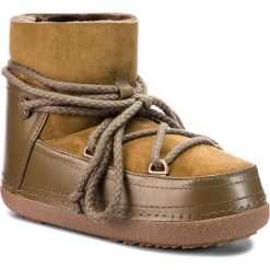 Buty INUIKII - Boot Classic 70101-7 Olive. Zielone kozaki damskie Inuikii, ze skóry, na niskim obcasie, bez zapięcia. W wyprzedaży za 759,00 zł.