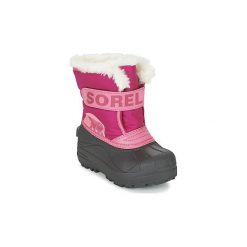 Śniegowce Dziecko Sorel CHILDRENS SNOW COMMANDER. Różowe kozaki dziewczęce marki Sorel. Za 225,00 zł.