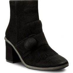 Buty zimowe damskie: Botki BRUNO PREMI – Camoscio N7202G Nero