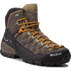 Trekkingi SALEWA - Alp Trainer Mid Gtx GORE-TEX 63433-7505 Walnut/Butterscotch. Brązowe buty trekkingowe damskie marki Salewa. W wyprzedaży za 759,00 zł.