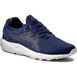 Sneakersy ASICS - Gel-Kayano Trainer Evo H707N Indigo Blue/Indigo Blue 4949. Niebieskie półbuty damskie Asics, z tworzywa sztucznego. W wyprzedaży za 199,00 zł.