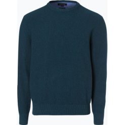 Andrew James - Sweter męski, niebieski. Niebieskie swetry klasyczne męskie Andrew James, l, z bawełny. Za 179,95 zł.