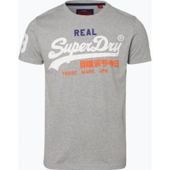 Superdry - T-shirt męski, szary. Szare t-shirty męskie Superdry, m, z nadrukiem, bez kołnierzyka. Za 149,95 zł.