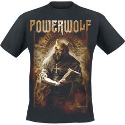 Powerwolf Stossgebet T-Shirt czarny. Czarne koszulki męskie Powerwolf, s, z nadrukiem, z okrągłym kołnierzem. Za 89,90 zł.