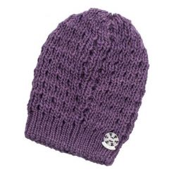 Capu Czapka Zimowa 354-G Purple. Fioletowe czapki damskie marki Capu, na zimę. W wyprzedaży za 31,00 zł.