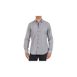 Koszule z długim rękawem Hackett MEDALLION MULTI BD. Szare koszule męskie marki Hackett, s, bez wzorów, bez kołnierzyka, z długim rękawem. Za 511,20 zł.