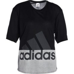 Adidas Performance LOGO Tshirt z nadrukiem black. Czarne t-shirty damskie adidas Performance, xxl, z nadrukiem, z poliesteru. Za 149,00 zł.
