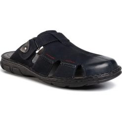 Klapki LASOCKI FOR MEN - MI08-C271-320-01 Cobalt Blue 1. Niebieskie klapki męskie Lasocki For Men, ze skóry, bez zapięcia. Za 119,99 zł.