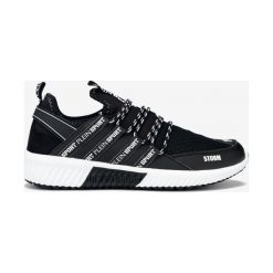 Philipp Plein Sport Logos Tenisówki Czarny. Czarne buty sportowe męskie Philipp Plein Sport, z materiału, bez zapięcia, tenisowe. Za 922,95 zł.