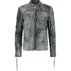 Kurtki męskie bomber: Tigha DANIEL SUEDE Kurtka skórzana vintage grey