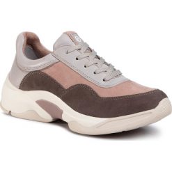 Sneakersy TAMARIS - 1-23719-24 Rose Comb 596. Szare półbuty damskie Tamaris, ze skóry. W wyprzedaży za 279,00 zł.