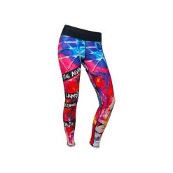 LEGGINSY LION. Różowe legginsy damskie marki Feelj!, l, z satyny. Za 239,00 zł.