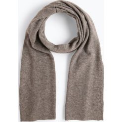 Marie Lund - Damski szalik z czystego kaszmiru, szary. Szare szaliki damskie Marie Lund, bez wzorów, z kaszmiru. Za 349,95 zł.