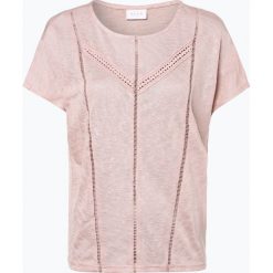 Vila - T-shirt damski – Vikamala, różowy. Różowe t-shirty damskie Vila, m, bez wzorów, bez kołnierzyka. Za 89,95 zł.