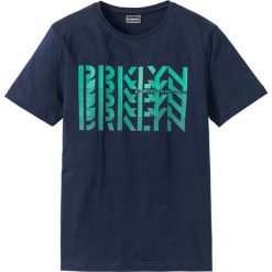 T-shirty męskie: T-shirt Slim Fit bonprix ciemnoniebieski