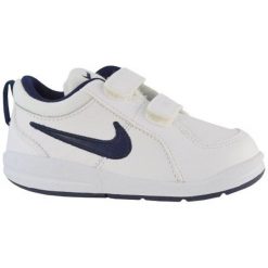 Buty Nike Pico 4 (TDV) (454501-101). Białe buty chłopięce sportowe Nike, ze skóry, bez zapięcia. Za 79,99 zł.