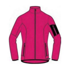 Bluzy rozpinane damskie: Brugi Bluza damska 2NCY-LT3 Rosso Nero r. L