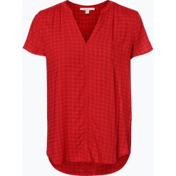 Esprit Casual - Bluzka damska, czerwony. Czerwone bluzki damskie marki Esprit Casual, bez wzorów, casualowe, bez kołnierzyka, bez rękawów. Za 129,95 zł.