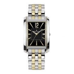 Zegarek "1-1346J" w kolorze srebrno-złoto-czarnym. Analogowe zegarki męskie marki Festina & Hugo Boss, ze stali. W wyprzedaży za 499,95 zł.