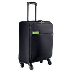 Walizka Leitz 4Wheel Carry-on Trolley Complete black (62270095). Czarne walizki Esselte. Za 667,38 zł.