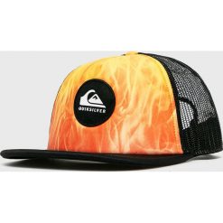 Quiksilver - Czapka. Żółte czapki męskie Quiksilver, bez wzorów, z poliesteru. W wyprzedaży za 79,90 zł.