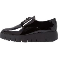 Unisa CALER Oksfordki black. Czarne jazzówki damskie Unisa, z materiału. Za 459,00 zł.