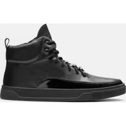 Czarne sneakersy męskie. Czarne sneakersy męskie marki Kazar, na zamek. Za 499,00 zł.