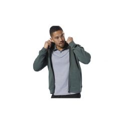 Bluzy Reebok Sport Bluza z kapturem Elements Fleece Full-Zip. Zielone bluzy męskie rozpinane marki Reebok Sport, l, z kapturem. Za 229,00 zł.
