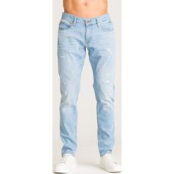 Niebieskie jeansy Joop Jeans Stephen z przetarciami. Niebieskie jeansy męskie m, z aplikacjami. Za 324,50 zł.