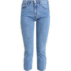 Jeansy damskie: Kings Of Indigo KIMBERLEY FRINGE Jeansy Straight Leg light marble