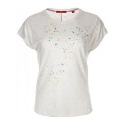 S.Oliver T-Shirt Damski 34 Kremowy. Białe t-shirty damskie S.Oliver, s, z nadrukiem. Za 59,00 zł.
