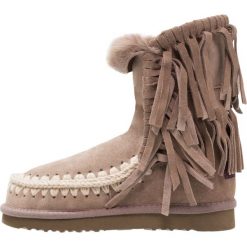 Buty zimowe damskie: Mou ESKIMO WITH FRINGES Botki elgry