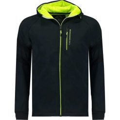 Kurtka softshellowa "Taladin" w kolorze granatowym. Niebieskie bluzy męskie s, z polaru, z kapturem. W wyprzedaży za 159,95 zł.