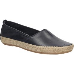 Espadryle skórzane Jana 8-24601-28. Szare espadryle damskie marki Jana, bez wzorów, bez obcasa. Za 149,99 zł.