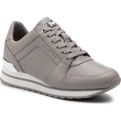 Sneakersy MICHAEL MICHAEL KORS - Billie Trainer 43T9BIFS7L Pearl Grey. Szare półbuty damskie MICHAEL Michael Kors, ze skóry. W wyprzedaży za 479,00 zł.